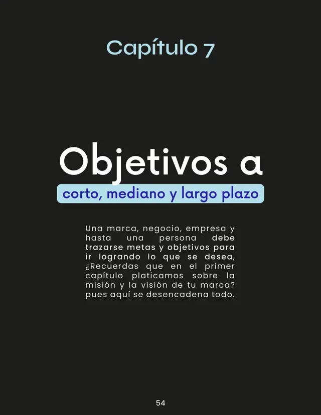 Capítulo 7 · Objetivos