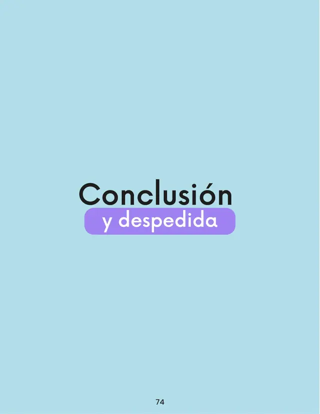 Conclusión