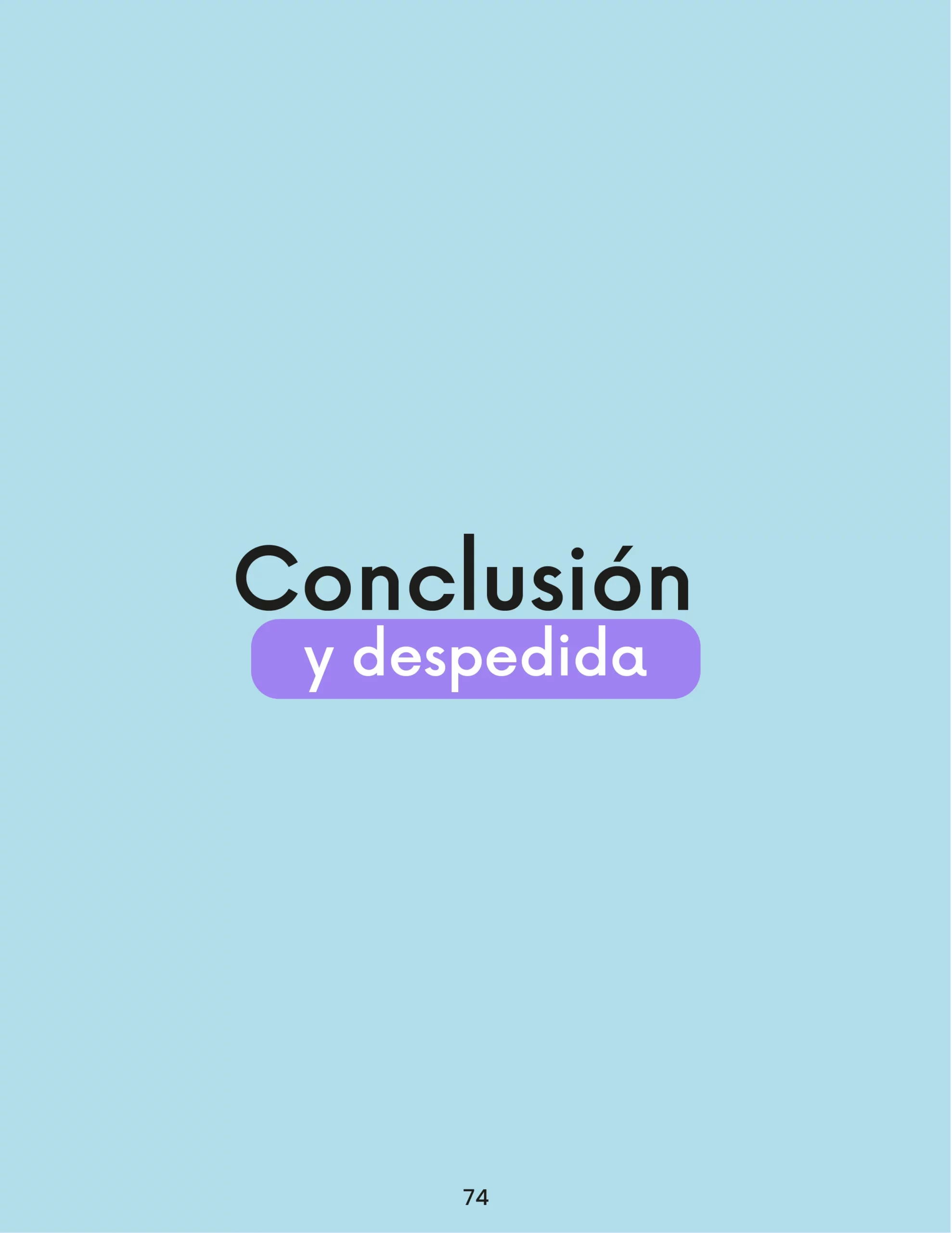 Conclusión